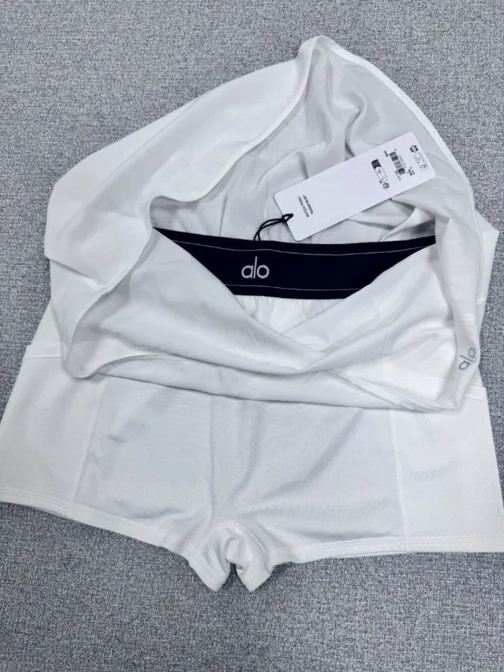 ALO Yoga Match Point Tennis Skirt in White🤍Brand New With Tags💓